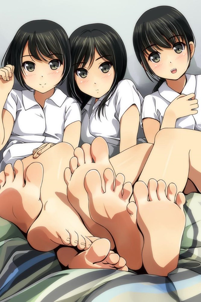 【はだし】裸足の女の子の二次画像【ハダシ】　その２４